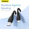 کابل USB-C بیسوس مدل Pudding Series P10355702221-B2 طول 2 متر - بندانگشتی 4