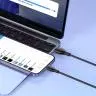 کابل USB-C بیسوس مدل Pudding Series P10355702221-B2 طول 2 متر - بندانگشتی 6