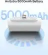 پاوربانک باسئوس مدل Compact Fast Charging Type-C Edition ظرفیت 5000 میلی آمپر ساعت - بندانگشتی 6