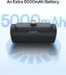 پاوربانک باسئوس مدل Compact Fast Charging Type-C Edition ظرفیت 5000 میلی آمپر ساعت - بندانگشتی 13