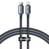 کابل تبدیل USB-C به لایتنینگ باسئوس مدل CAJY000201 طول 1.2 متر - بندانگشتی 1