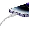 کابل تبدیل USB-C به لایتنینگ باسئوس مدل CAJY000201 طول 1.2 متر - بندانگشتی 2