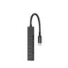 هاب 4 پورت USB-C پرووان مدل PHU553 - بندانگشتی 1