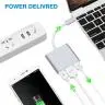 هاب 3 پورت USB پرووان مدل PHU552 - بندانگشتی 7