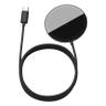 شارژر بی سیم باسئوس مدل Simple Mini Magnetic Wireless Charger WX01-JKF - بندانگشتی 1