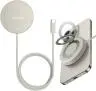 شارژر بی سیم باسئوس مدل Simple Mini Magnetic Wireless Charger WX01-JKF - بندانگشتی 4