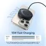 شارژر بی سیم باسئوس مدل Simple Mini Magnetic Wireless Charger WX01-JKF - بندانگشتی 14