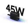 شارژر دیواری 45 وات سامسونگ مدل EP-T4511 Low Standby به همراه کابل 1.8 متری - سه پین - بندانگشتی 7