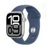 ساعت هوشمند 46 میلی‌متری اپل مدل Series 10 Aluminum با بند سیلیکونی - بندانگشتی 7