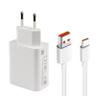 شارژر دیواری شیائومی مدل MDY-11-EZ _TURBO به همراه کابل تبدیل USB-C - بندانگشتی 1