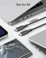 کابل USB-C انکر مدل A80F5H61 طول 0.9 متر - بندانگشتی 5