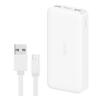 پاوربانک شیائومی مدل Redmi ظرفیت 20000 میلی آمپرساعت به همراه کابل تبدیل microUSB - بندانگشتی 1