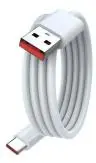 کابل تبدیل USB به USB-C شیائومی مدل Fast Charge 67W به طول 1 متر - بندانگشتی 3