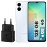  گوشی موبایل سامسونگ مدل Galaxy A06 دو سیم کارت ظرفیت 128 گیگابایت و رم 6 گیگابایت - به همراه شارژر 25 وات سامسونگ - بندانگشتی 1