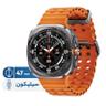 ساعت هوشمند سامسونگ مدل Galaxy Watch Ultra دارای قابلیت های کنترل موسیقی (Music Player)، قابلیت مکالمه از طریق بلوتوث، قابلیت تغییر طرح ساعت یا تم، صفحه همیشه روشن (Always-on Display)، پشتیبانی از دستیار صوتی بند سیلیکون - بندانگشتی 1