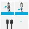پاوربانک انکر مدل A1384 ظرفیت 20000 میلی آمپر ساعت به همراه کابل USB-C - بندانگشتی 2