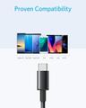 کابل تبدیل USB-A به USB-C انکر مدل Nylon A8173 طول 1.8 متر - بندانگشتی 2
