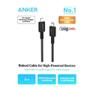 کابل تبدیل USB-C به USB-C انکر مدل A81D5 طول 0.9 متر با توان 240 وات - بندانگشتی 2