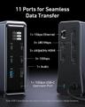 شارژر رومیزی 160وات 14 پورت انکر مدل Prime Docking Station A83B6 - بندانگشتی 5