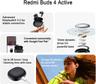 هدفون بلوتوثی شیائومی مدل Redmi Buds 4 Active - بندانگشتی 11