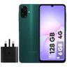 گوشی موبایل سامسونگ مدل Galaxy A07 دو سیم کارت ظرفیت 128گیگابایت و رم 6 گیگابایت به همراه شارژر 25 وات سامسونگ - بندانگشتی 1