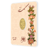 شمش طلای 24 عیار گل رز 0.150 گرم - بندانگشتی 3