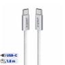 کابل تبدیل USB-C به USB-C انکر مدل  Zolo A8060 طول 1.8 متر با توان 240 وات - بندانگشتی 1