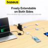 کابل USB-C  بیسوس مدل Free2Draw Mini Retractable 100W طول 1 متر - بندانگشتی 12