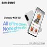 گوشی موبایل سامسونگ مدل Galaxy A56 دو سیم کارت ظرفیت 128 گیگابایت و رم 8 گیگابایت - ویتنام - به همراه شارژر 25 وات سامسونگ - بندانگشتی 15