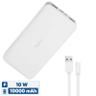 پاوربانک 10 وات شیائومی مدل Redmi ظرفیت 10000 میلی آمپر ساعت به همراه کابل تبدیل microUSB - بندانگشتی 1