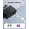 شارژر دیواری 160 وات بیسوس مدل GaN5 Pro 2C+U به همراه کابل تبدیل USB-C - بندانگشتی 11