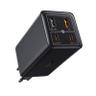 شارژر دیواری 100 وات 4 پورت بیسوس مدل GaN6 Pro به همراه کابل USB-C به USB-C - بندانگشتی 1