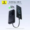 پاوربانک 22 وات بیسوس مدل LIPOW Dual ظرفیت 20000 میلی‌آمپرساعت به همراه کابل USB-C و لایتنینگ - بندانگشتی 9