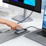هاب 6 پورت USB-C باسئوس مدل Metal Gleam Series 2 - بندانگشتی 2
