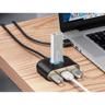 هاب 4 پورت USB باسئوس مدل Square Round - بندانگشتی 4
