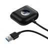 هاب 4 پورت USB باسئوس مدل Square Round - بندانگشتی 6