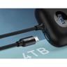 هاب 4 پورت USB باسئوس مدل Square Round - بندانگشتی 8