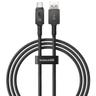 کابل تبدیل USB به USB-C بیسوس مدل Unbreakable Series 100W طول 1 متر - بندانگشتی 1