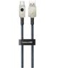 کابل تبدیل USB به USB-C بیسوس مدل Unbreakable Series 100W طول 1 متر - بندانگشتی 7