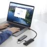 هاب 4 پورت USB 3.0 بیسوس مدل Lite Series WKQX030001 BS-OH012 - بندانگشتی 1