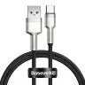 کابل تبدیل USB به USB-C باسئوس مدل Cafule طول 1 متر - بندانگشتی 4