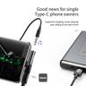 مبدل USB-C به AUX/USB-C باسئوس مدل l41 - بندانگشتی 19