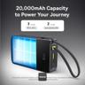 پاوربانک بی‌سیم 22.5 وات بیسوس مدل EnerFill FC51 Bipow2 Pro E0027700 ظرفیت 20000 میلی‌آمپرساعت - بندانگشتی 4
