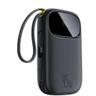 پاوربانک 45 وات بیسوس مدل EnerFill FC31 PPQD3‑1040 ظرفیت 10000 میلی‌آمپرساعت - بندانگشتی 5