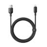 کابل تبدیل USB-A به لایتنینگ بیسوس مدل Silky P10377702113-01 طول 2 متر - بندانگشتی 1