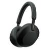 هدفون بی‌سیم سونی مدل WH-1000XM5 با نویز کنسلینگ فعال (ANC)، درگاه شارژ USB Type-C، دارای 4 میکروفون با فناوری Beamforming، پشتیبانی از دستیار صوتی، قابلیت اتصال همزمان به دو دستگاه - بندانگشتی 1
