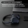 هدفون بی‌سیم سونی مدل WH-1000XM5 با نویز کنسلینگ فعال (ANC)، درگاه شارژ USB Type-C، دارای 4 میکروفون با فناوری Beamforming، پشتیبانی از دستیار صوتی، قابلیت اتصال همزمان به دو دستگاه - بندانگشتی 9
