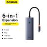 هاب 5 پورت USB-C بیسوس مدل UltraJoy Series BS-OH180 - بندانگشتی 6