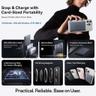 پاوربانک 27 وات بیسوس مدل PicoGo Ultra-Slim Qi2 ظرفیت 10000 میلی‌آمپرساعت - بندانگشتی 6