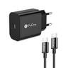 شارژر دیواری پرووان مدل PWC501 به همراه کابل USB-C - بندانگشتی 6